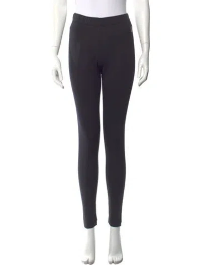 Pre-owned Moncler Skinny Leg Pants In Gray