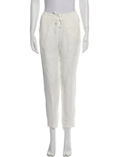 Pre-owned Moncler Skinny Leg Pants In Neutral