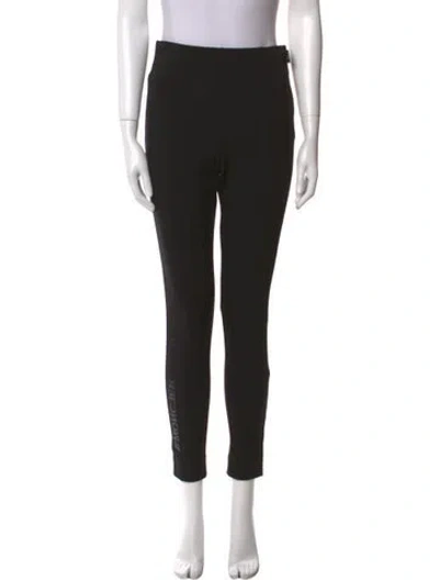 Pre-owned Moncler Skinny Leg Pants W/ Tags In Black
