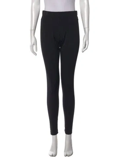 Pre-owned Moncler Skinny Leg Pants W/ Tags In Black