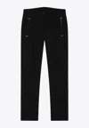 Moncler Grenoble Slim Trousers In Gore-tex In Black