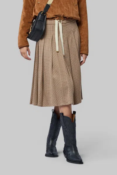 Moncler Skirt In Beige
