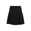 Moncler Neoprene Mini Skirt In Black