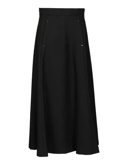 Moncler Skirt Skirts Black In Brown