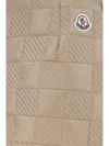 Moncler Logo-patch Quilted Miniskirt In 239