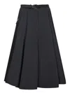 Moncler Skirts In Black
