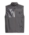 Moncler Weste Mit Logo-applikation In Black