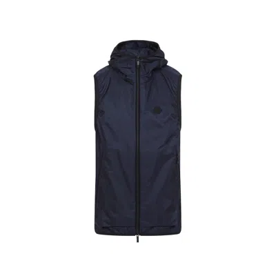 MONCLER MONCLER MORETAN ZIP-UP HOODED GILET