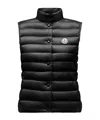 Moncler Liane Down Gilet In Black