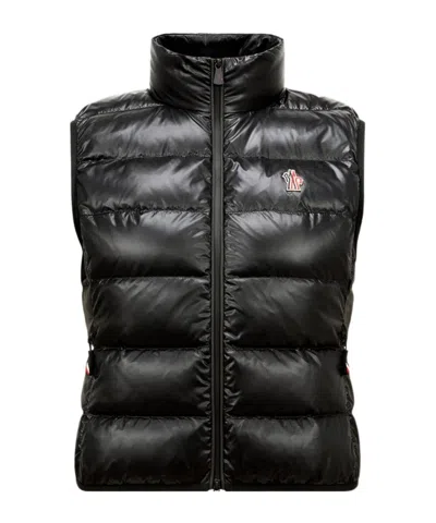 MONCLER MONCLER GRENOBLE PADDED ZIP-UP JERSEY GILET