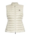 Moncler Sleevless Down Vest In White