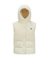 Moncler Teddy Capsule Floy Down Vest In White