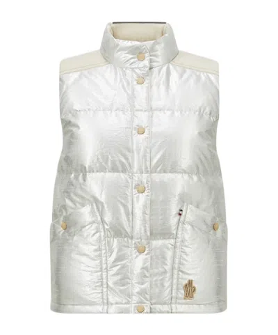 MONCLER MONCLER GRENOBLE PINCHOT LAMÉ DOWN VEST