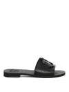 Moncler Mon Slides In Black