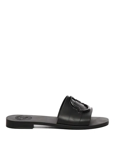 MONCLER SLIDE MON WITH LOGO