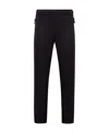 Moncler Slim-cut Stretch Trousers In Black