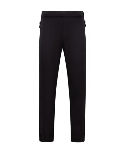 Moncler Slim-cut Stretch Trousers In Black
