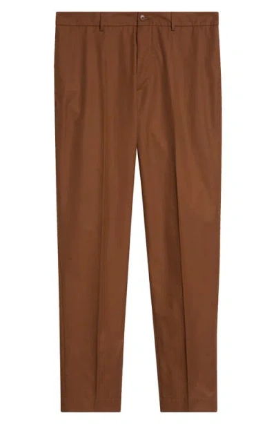 Moncler Slim Leg Sport Pants In Brown