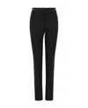 Moncler Slim-leg Technical-jersey Trousers In Black