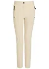 Moncler Slim-leg Twill Ski Trousers In Neutral