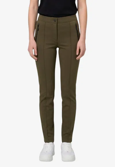 Moncler Slim Sports Pants In Black