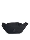 Moncler Durance Logo-patch Belt Bag In Black