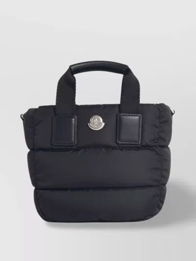 Moncler Small 'caradoc' Nylon Bag In Black