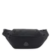 Moncler Durance Logo-patch Belt Bag In Black