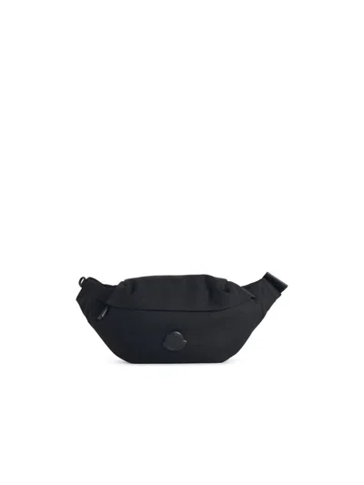 Moncler Small 'durance' Black Nylon Waist Bag