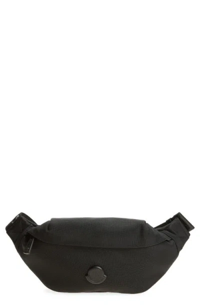Moncler Small Durance Water Repellent Belt Bag In Black