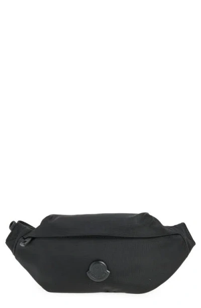 Moncler Small Durance Water Repellent Belt Bag In Black