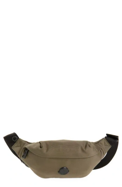 Moncler Small Durance Water Repellent Belt Bag In Olive Green