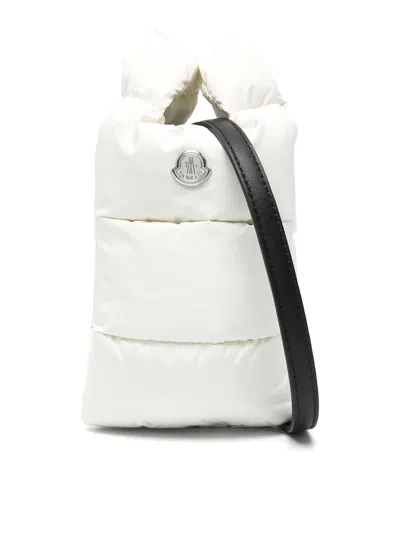 Moncler Small Legere Tote Bag In Beis