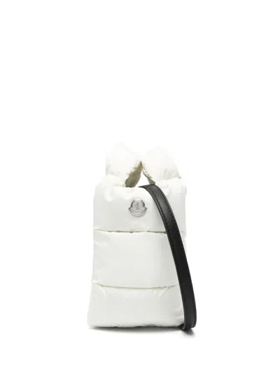 Moncler Small Legere Tote Bag In Beige