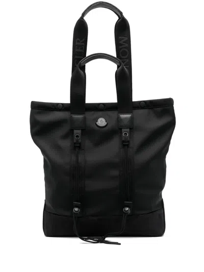 MONCLER MONCLER SMALL TECH WATER-REPELLENT TOTE BAG