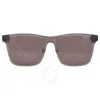 MONCLER MONCLER SMOKE SQUARE MEN'S SUNGLASSES ML0273-K 20A 57