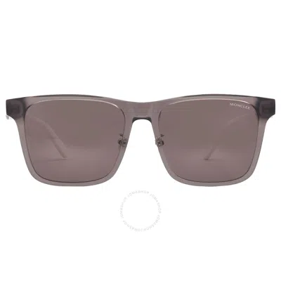 Moncler Smoke Square Men's Sunglasses Ml0273-k 20a 57 In Purple