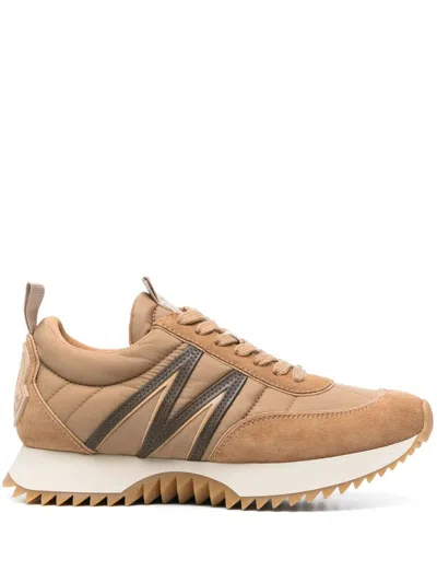 Moncler Sneaker Pacey Low Top Brown Camel