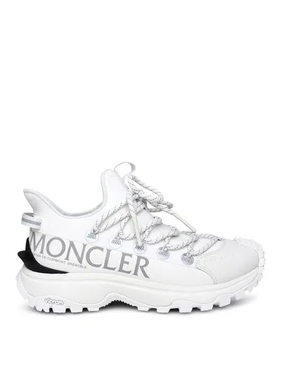 MONCLER SNEAKER TRAIL GRIP IN POLIAMMIDE BIANCA