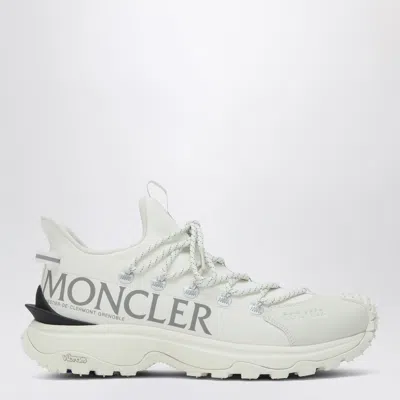 Moncler Trailgrip Lite 2 Logo-print Rubber-trimmed Ripstop Sneakers In White