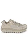 Moncler Men Trailgrip Low Top Sneakers In Neutral