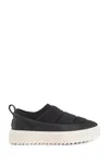 Moncler Pulse Slipon Low Top Sneakers In Black