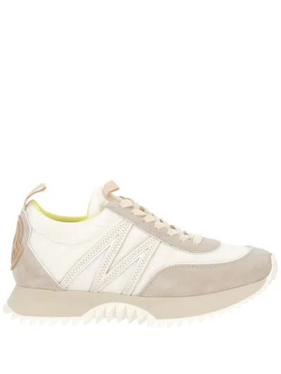 Moncler Sneakers In Gold