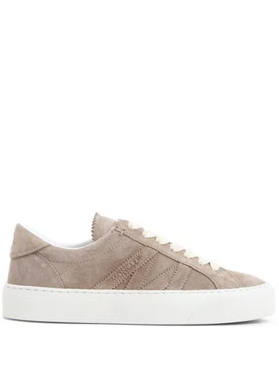 Moncler Sneakers In Beige