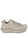 Moncler Men Trailgrip Low Top Sneakers In Beige