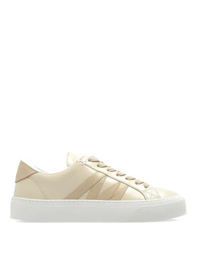 Moncler Sneakers In Beige
