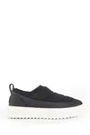 Moncler Altive Quilted Slip-on Sneakers In Black