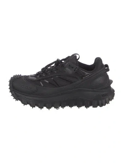 Pre-owned Moncler Sneakers In Black