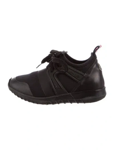 Pre-owned Moncler Babies' Sneakers In Black