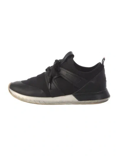 Pre-owned Moncler Sneakers In Black